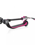 Globber Trotineta pliabila Flow 125 Roz ghidon reglabil platforma antiderapanta greutate admisa 100 kg