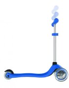 Globber Trotineta Primo Albastra ghidon reglabil platforma antiderapanta greutate suportata 50 kg varsta 3 ani+