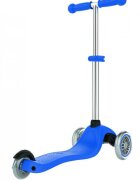 Globber Trotineta Primo Albastra ghidon reglabil platforma antiderapanta greutate suportata 50 kg varsta 3 ani+