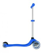 Globber Trotineta Primo Albastra ghidon reglabil platforma antiderapanta greutate suportata 50 kg varsta 3 ani+