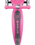 Globber Trotineta Primo roz pliabila ghidon reglabil platforma antiderapanta greutate suportata 50 kg varsta 3 ani+