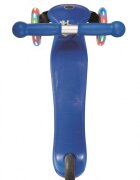 Globber Trotineta Primo V2 Lights albastra cu 3 roti LED ghidon reglabil platforma antiderapanta greutate admisa 50 kg