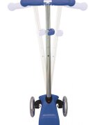 Globber Trotineta Primo V2 Lights albastra cu 3 roti LED ghidon reglabil platforma antiderapanta greutate admisa 50 kg