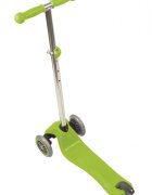 Globber Trotineta Primo V2 Lights verde cu 3 roti LED ghidon reglabil platforma antiderapanta greutate admisa 50 kg
