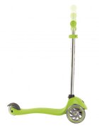 Globber Trotineta Primo V2 Lights verde cu 3 roti LED ghidon reglabil platforma antiderapanta greutate admisa 50 kg