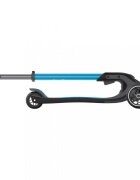Globber Trotineta Ultimum albastra pliabila ghidon reglabil design ergonomic platforma antialunecare greutate admisa 100 kg varsta 5 ani+