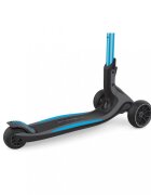 Globber Trotineta Ultimum albastra pliabila ghidon reglabil design ergonomic platforma antialunecare greutate admisa 100 kg varsta 5 ani+