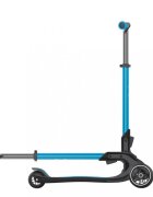 Globber Trotineta Ultimum albastra pliabila ghidon reglabil design ergonomic platforma antialunecare greutate admisa 100 kg varsta 5 ani+