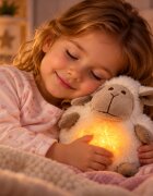 Globo Oita de plus Pecorello Dolce Nanna cu lumina 9 cantece de leagan si volum reglabil