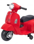 Globo Scooter electric pentru copii Vespa GTS 35W Super Sport Red acumulator 6V