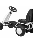 Gokart Kart cu pedale alb