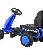 Gokart Kart cu pedale albastru
