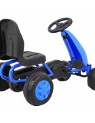 Gokart Kart cu pedale albastru