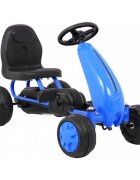 Gokart Kart cu pedale albastru