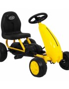 Gokart Kart cu pedale galben