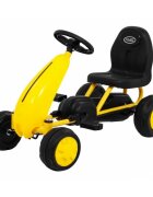 Gokart Kart cu pedale galben
