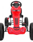 Gokart Kart cu pedale si roti Eva 3 ani+ Grand Ride rosu