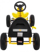 Gokart Kart cu pedale si roti gonflabile 3 ani+ Champion galben