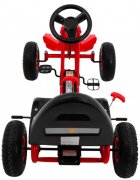 Gokart Kart cu pedale si roti gonflabile 3 ani+ Champion rosu