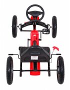 Gokart Kart cu pedale si roti gonflabile 3 ani+ Star rosu