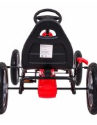 Gokart Kart cu pedale si roti gonflabile 3 ani+ Star rosu
