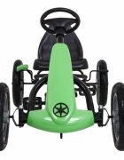 Gokart Kart cu pedale si roti gonflabile 3 ani+ Star verde