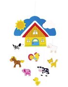 Goki Carusel pentru patut Ferma Animalelor