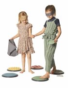 Gonge Set de 5 perechi de discuri tactile in culori nordice