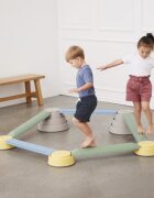 Gonge Traseu psihomotric de echilibru nordic set pentru incepatori