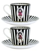 Gorjuss Set cescute ceai Ladybird Ruby