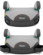 GRACO Inaltator auto EverSure Lite i-Size Steeple Gray
