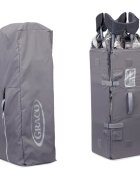GRACO Patut Contour Electra Suits Me cu masuta de infasat arcada cu jucarii roti saltea pliabila si geanta de transport