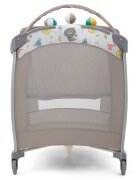GRACO Patut pliabil Contour Electra Bear Tales cu masuta de infasat arcada cu jucarii roti saltea pliabila si geanta de transport