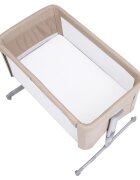 GRACO Patut Sweet2Sleep Oatmeal reglabil pe inaltime roti cu blocare pliabil