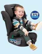 GRACO Scaun auto pentru copii Eldura Midnight 76-150 cm i-size tetiera reglabila