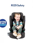 GRACO Scaun auto pentru copii Eldura Midnight 76-150 cm i-size tetiera reglabila