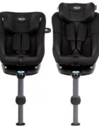 GRACO Scaun auto pentru copii Midnight rotativ 360 Turn2Me Dlx i-Size testat ADAC