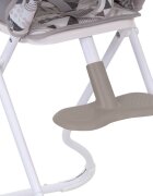 GRACO Scaun de masa Snack N Stow Patchwork Grey