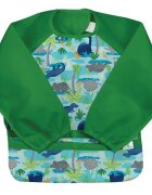 Green Sprouts Bavetica Aqua Dino Jungle multifunctionala cu maneci lungi 2T-4T