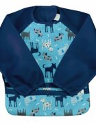 Green Sprouts Bavetica multifunctionala cu maneci lungi Aqua Dogs 12-24 luni