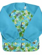 Green Sprouts Bavetica multifunctionala cu maneci lungi Aqua Sloth Jungle 2T-4T