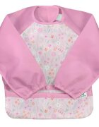 Green Sprouts Bavetica Pink Wildflower multifunctionala cu maneci lungi 12-24 luni