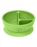 Green Sprouts Bol de invatare compartimentat Learning Bowl Divided Green