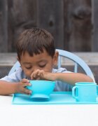 Green Sprouts Bol de invatare Learning Bowl Pink