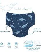 Green Sprouts by iPlay Slip copii eco SPF 50+ pentru inot Sage Turtle 24 luni