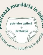 Green Sprouts by iPlay Slip copii eco SPF 50+ refolosibil cu capse Tea Hibiscus 6 luni