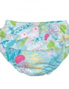 Green Sprouts by iPlay Slip fete refolosibil SPF 50+ cu capse si volanase Aqua Coral Reef 4T