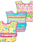 Green Sprouts Set 3 bavetele Easy Wear Snapn Go Bee