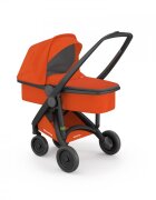 Greentom Carucior 2 in 1 100 Ecologic Black Orange