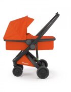 Greentom Carucior 2 in 1 100 Ecologic Black Orange